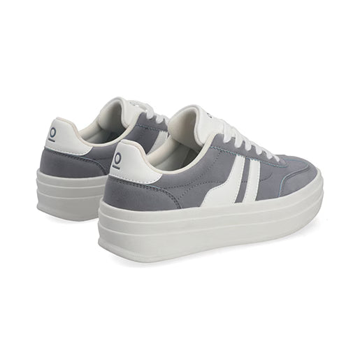 Sneaker De Plataforma para Mujer Estilo 670902 Azul