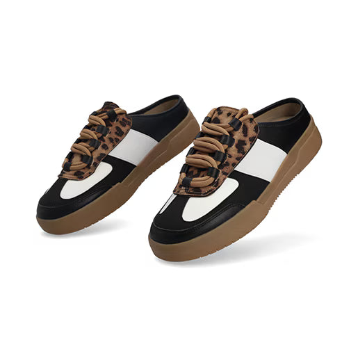 Sneaker Sueco para Mujer Estilo 683201 Negro