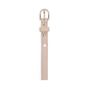 2-Pack Cinturón Básico para Mujer Estilo 110923 Negro - Beige
