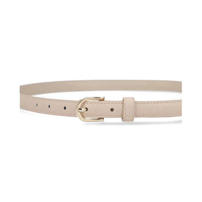 2-Pack Cinturón Básico para Mujer Estilo 110923 Negro - Beige