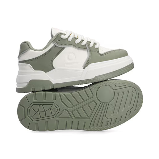Sneaker Urbano para Mujer Estilo 614902 Blanco - Verde