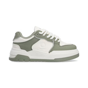 Sneaker Urbano para Mujer Estilo 614902 Blanco - Verde