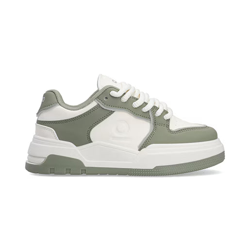 Sneaker Urbano para Mujer Estilo 614902 Blanco - Verde
