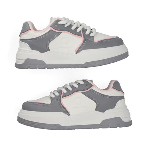 Sneaker Urbano para Mujer Estilo 614902 Gris - Rosa