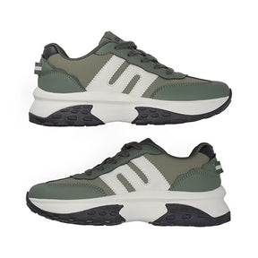 Sneaker Tipo Chunky para Mujer Estilo 618301 Verde