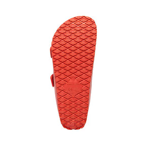 Sandalia Piso Capa de para Mujer Estilo 628201 Rojo