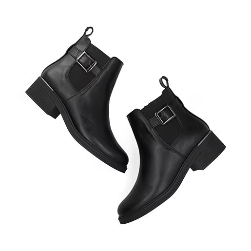 Botín Casual para Mujer Estilo 652801 Negro