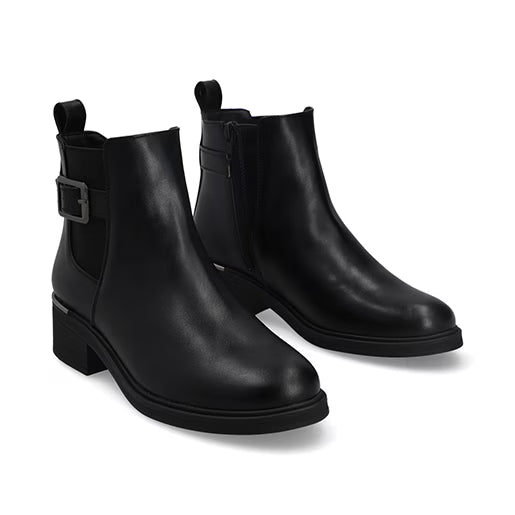 Botín Casual para Mujer Estilo 652801 Negro