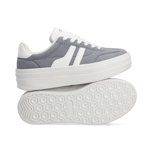 Sneaker De Plataforma para Mujer Estilo 670902 Azul