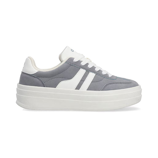 Sneaker De Plataforma para Mujer Estilo 670902 Azul