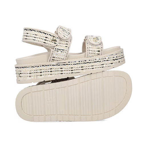 Sandalia Plataforma para Mujer con ajuste perfecto Estilo 674501 Beige