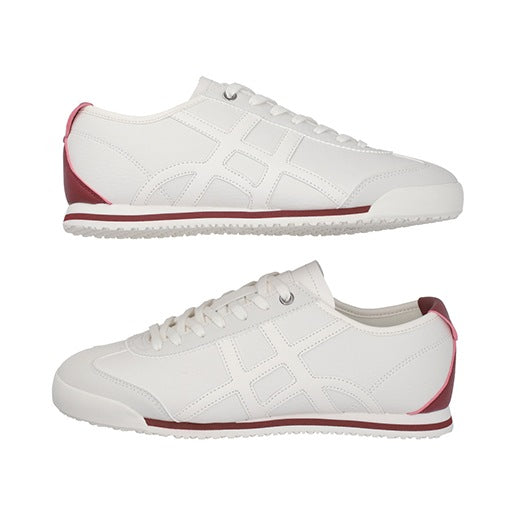 Sneaker Retro para Mujer Estilo 677101 Latte - Vino