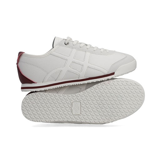 Sneaker Retro para Mujer Estilo 677101 Latte - Vino