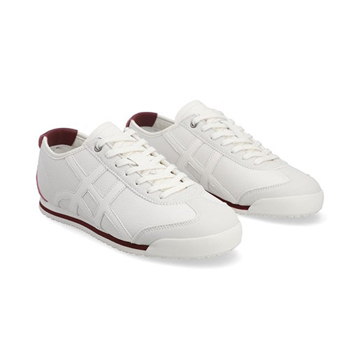 Sneaker Retro para Mujer Estilo 677101 Latte - Vino