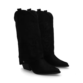 Bota Corta Western Ozono para Mulher Estilo 680902 Negro