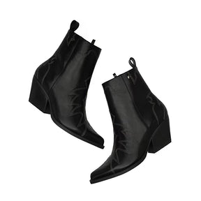 Botín Western para Mulher Estilo 681101 Negro