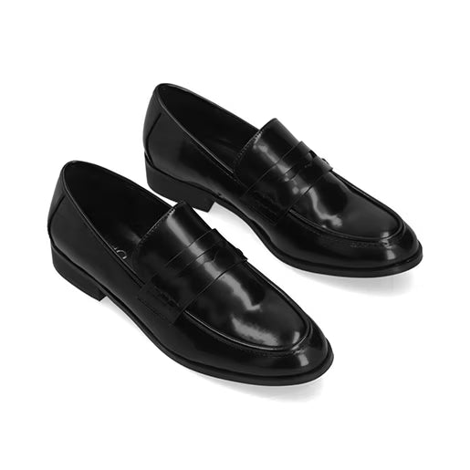 Mocasín Loafer Piso para Mujer Estilo 681801 Negro
