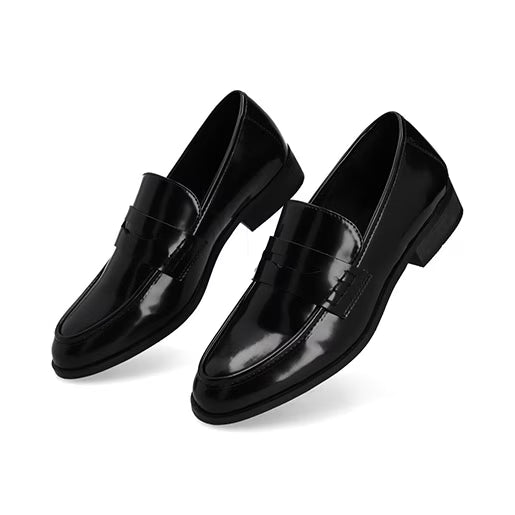 Mocasín Loafer Piso para Mujer Estilo 681801 Negro