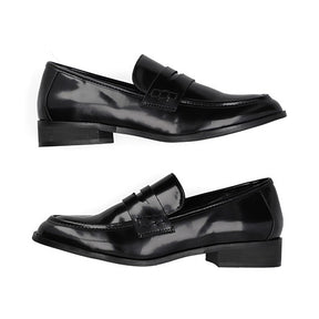 Mocasín Loafer Piso para Mujer Estilo 681801 Negro