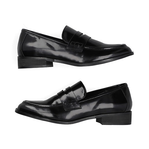 Mocasín Loafer Piso para Mujer Estilo 681801 Negro