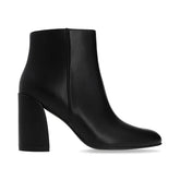 Botín De Tacón para Mulher Estilo 682101 Negro
