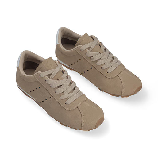 Sneaker Retro para Mujer Estilo 682601 Bege