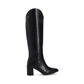 Bota Alta Western para Mujer Estilo 682901 Negro