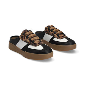Sneaker Sueco para Mujer Estilo 683201 Negro